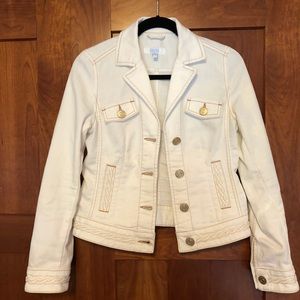 White Jean Jacket